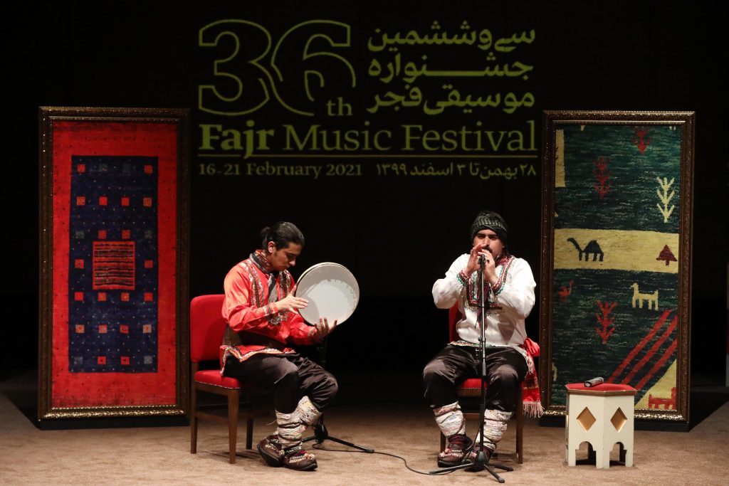 اجرای موسیقی نواحی و فولکلوریک خراسان شمالی در جشنواره موسیقی فجر
